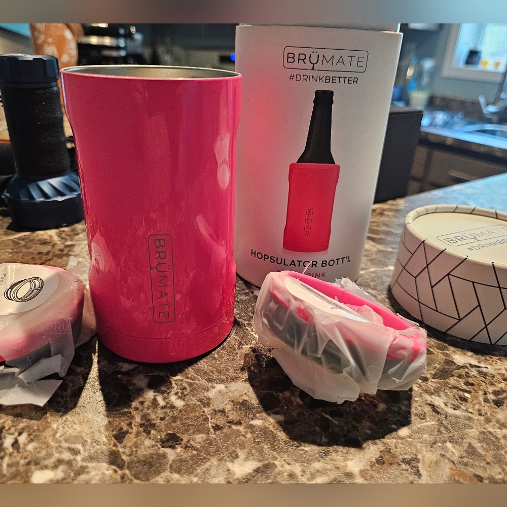 BRUMATE HOPSULATOR BOTT'L NEON PINK